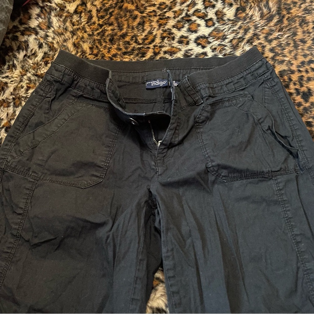 Indigo Capri Cargos